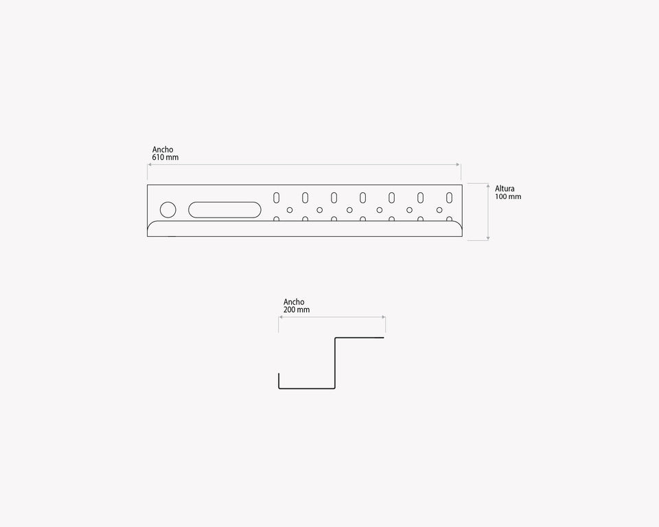 Organizador de cables AC-CM01