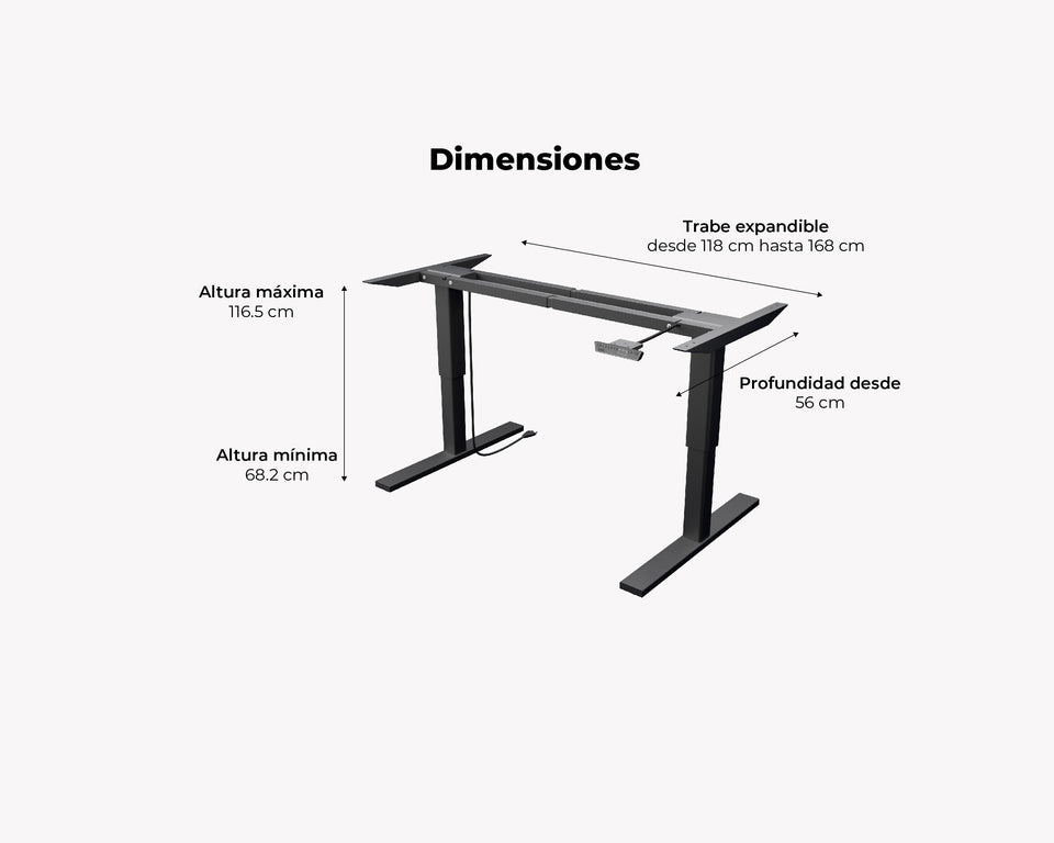 Escritorio elevable DSK-F1